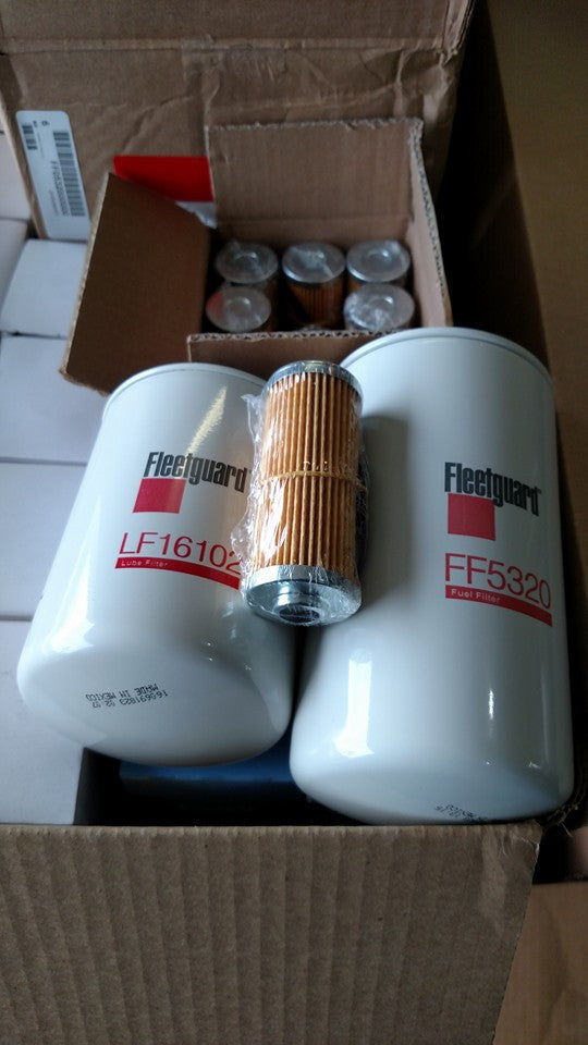 Fleetguard oil and fuel filters