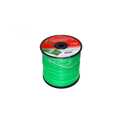 LINE TRIMMER .080 1080' MED SPOOL QUAD GREEN