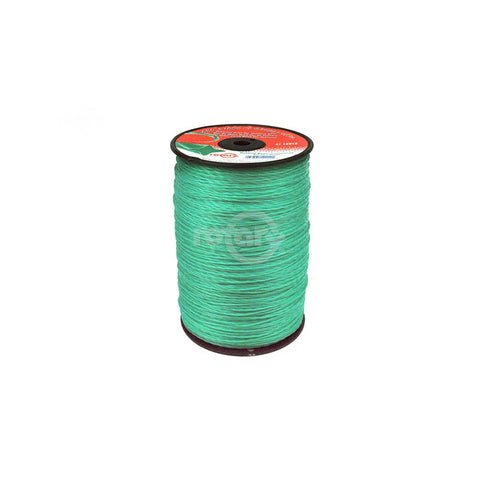 LINE TRIMMER .080 1600' LGE SPOOL QUAD-TEX TWIST GREEN
