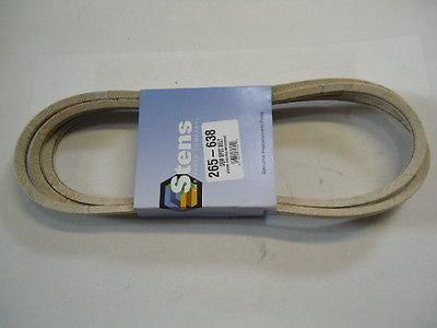 John deere lt160 mower best sale deck belt