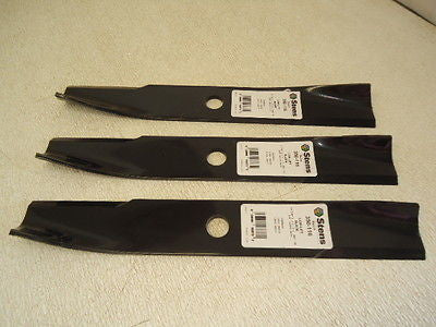 3 PK Blades for 42 Toro Wheel Horse riding mowers 106077 106636