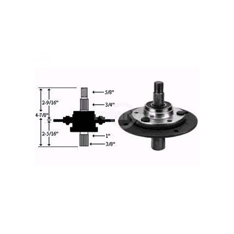 ASSEMBLY SPINDLE SHORT MTD