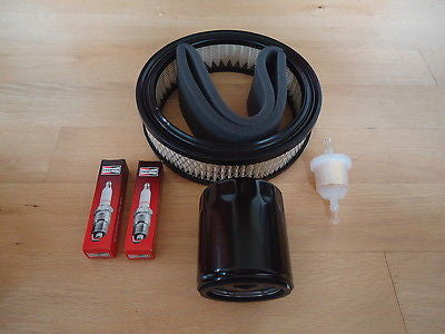 JOHN DEERE 316 318 420 GARDEN TRACTOR ONAN FILTER SET SPARK PLUGS NEW