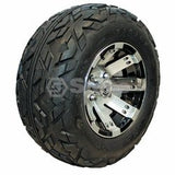 Tire and Wheel Combo replaces 12" Buckshot Wheel with 21" VX Tire