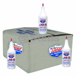 Hub Oil replaces 12 Btls/1 Qt