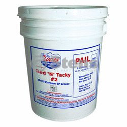Red "N" Tacky Grease replaces 35 Lb Pail