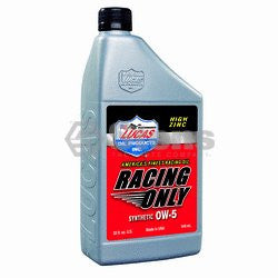 High Performance Racing Only Synthetic Oil replaces SAE 0W-5