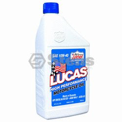 Moly Motorcycle Oil replaces SAE 10W-40/Case Of 6 Quarts