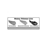 CARD HEADER FOR TRIMMER LINE DISPLAY