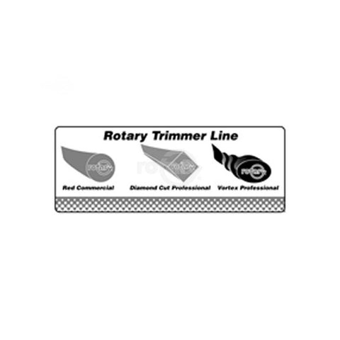 CARD HEADER FOR TRIMMER LINE DISPLAY