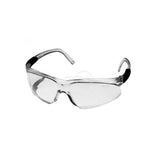 SAFETY GLASSES VIPER 754 CLEAR CRYSTAL BLACK