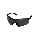 SAFETY GLASSES VISION RX 1421 SMOKE FOG BLACK