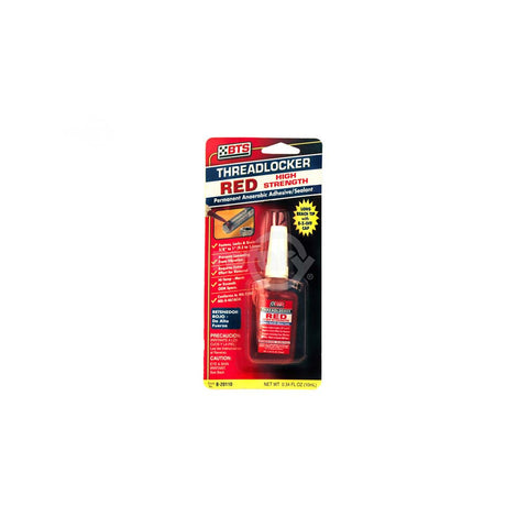 RED THREADLOCKER .34 FL. OZ. BOTTLE