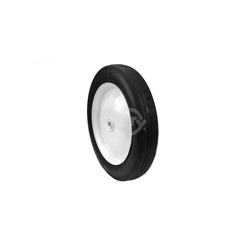 STEEL WHEEL 10 X 1.75  (PAINTED WHITE)