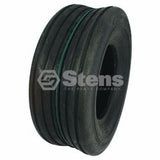 Tire replaces 13x5.00-6 Rib 2 Ply