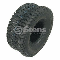 Tire replaces 15x6.00-6 Turf Saver 2 Ply