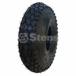 Tire replaces 410x3.50-4 Stud 2 Ply