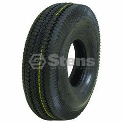 Tire replaces 410x3.50-4 Saw Tooth 4 Ply