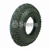 Tire replaces 410x3.50-4 Stud 2 Ply