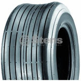 Tire replaces 13x5.00-6 Golf Rib 4 Ply