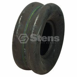 Tire replaces 13x6.50-6 Smooth 4 Ply