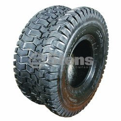 Tire replaces 15x6.00-6 Turf Saver 2 Ply