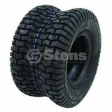 Tire replaces 13x6.50-6 Turf Saver 2 Ply