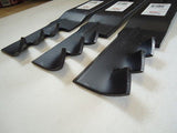 3 New Mulching Blades For 61" Grasshopper 320243 320245 7079222