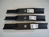 3 Pack Hi-Lift Blades For Murray 46" cut 92117E701 92117 92117E7D USA MADE