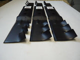 Set Of 3 Mulching Blades For John Deere L120 & L130 48" GX20819 GX20250 USA Made