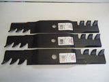 Set of 3 Mulching Blades For M127500 M127673 M145476 MADE IN USA