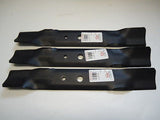 Set Of 3 Blades for John Deere L120 & L130 Mower 48" GX20819 GX20250 US MADE