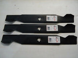 3 Pack USA Made Blades 137380 532137380 for 50" Deck Craftsman