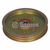 Heavy-Duty Flat Idler replaces Troy-Bilt 1752354