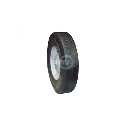 STEEL WHEEL  10 X 2.75 X 5/8" (PAINTED WHITE)