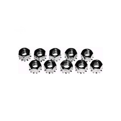 LOCK NUTS  3/8" COARSE