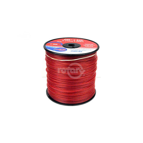 TRIMMER LINE .095 3LB SPOOL RED COMMERCIAL