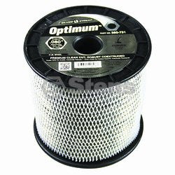 Optimum Trimmer Line replaces .080 3 lb. Spool