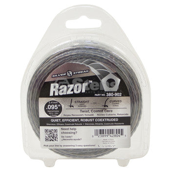 Razor Trimmer Line replaces .095 40' Clam Shell
