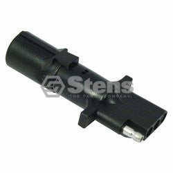 Electric Adapter replaces 4-Way Round To 4-Way Flat