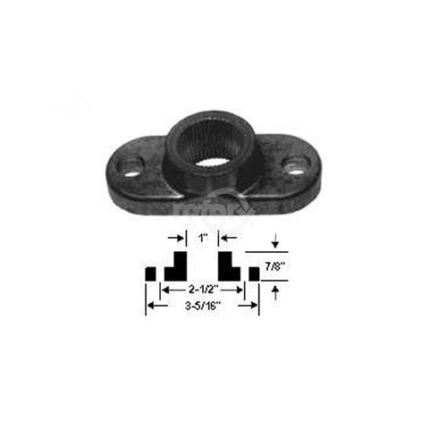 ADAPTOR BLADE SPLINED 1" (HUB ONLY)-MTD