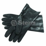 Black Dble. Dip PVC Glove replaces Large