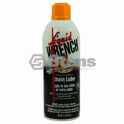 Chain Lube replaces 11 oz. aerosol can