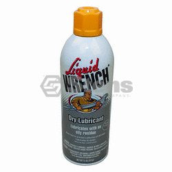 Dry Lubricant replaces 11 oz. aerosol can