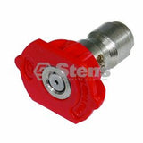 1/4" Quick Coupler Nozzle Red replaces 0 Degree 3.5 Size