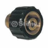 Twist-Fast Coupler replaces 1/4" F Inlet;22mm x 1.5 F Out