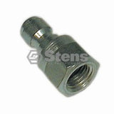 Quick Coupler Plug Female replaces 1/4" Pl Steel