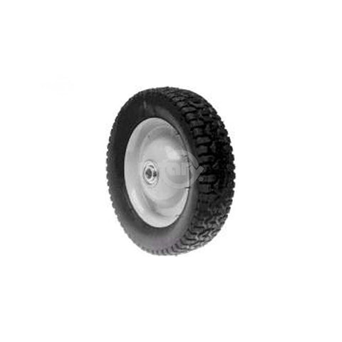 WHEEL STEEL 8 X 1-5/8 SNAPPER (PAINTED GRAY)