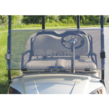 Clear Windshield replaces Yamaha G22