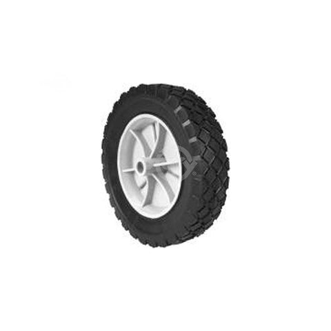 WHEEL PLASTIC 8 X 1.75 SNAPPER (GRAY)